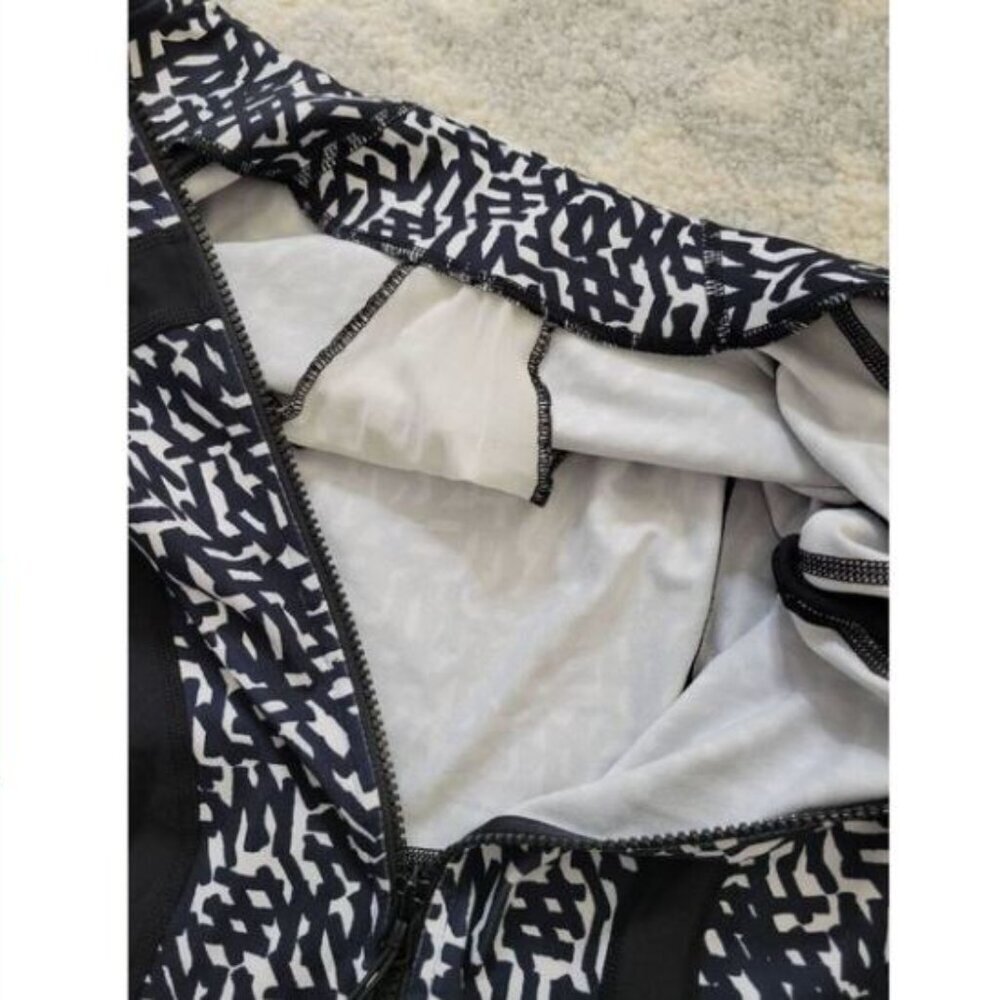 Lululemon Define Jacket Rare Print Net Pop Sz 8 - Picture 10 of 11